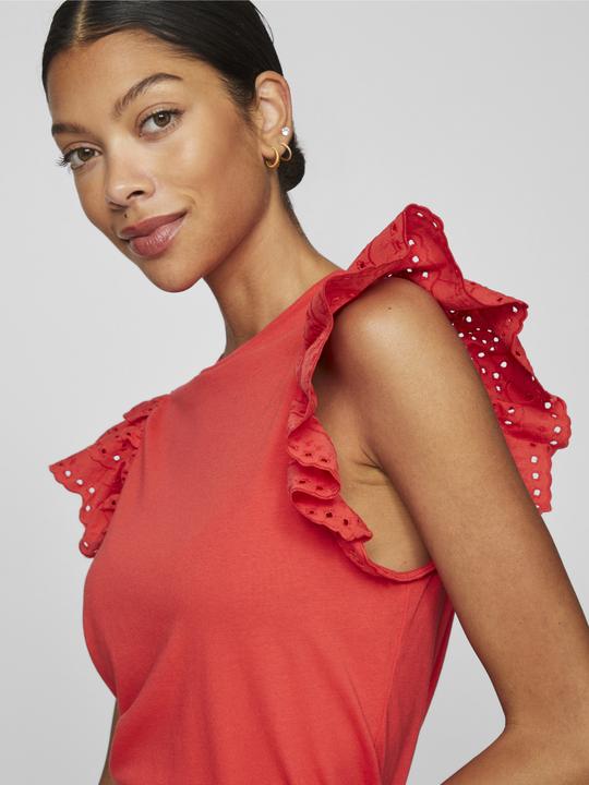 Produktbild Vila Besticktes Oberteil mit angeschnittenen Ärmeln (L)