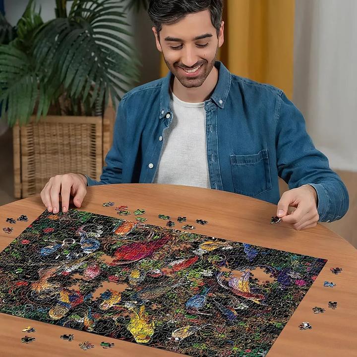 Image du produit Ravensburger Puzzle Beaux oiseaux, 1000 pièces. (1000 pièces)