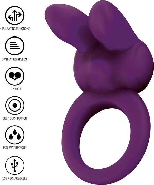 Actual product image ToyJoy Eos The Rabbit C-Ring (5.50 cm)
