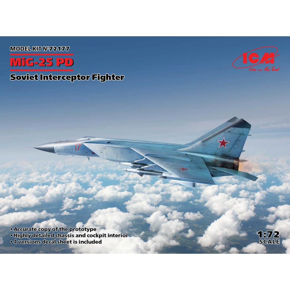ICM MiG-25 PD, Soviet Interceptor Fighter