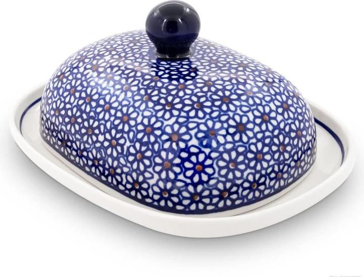 Actual product image Bunzlauer Keramik Butterdose mit Deckelgriff
