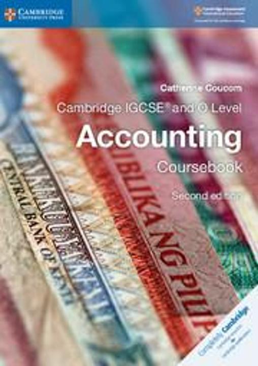 Produktbild Cambridge IGCSE (R) and O Level Accounting Coursebook (Englisch, Catherine Coucom, 2018)