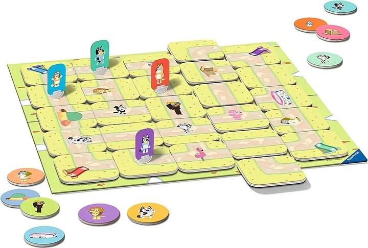 Produktbild Ravensburger Bluey Junior Labyrinth (Deutsch, Englisch, Französisch, Italienisch, Niederländisch, Portugiesisch, Spanisch, 2 - 4 Spieler)