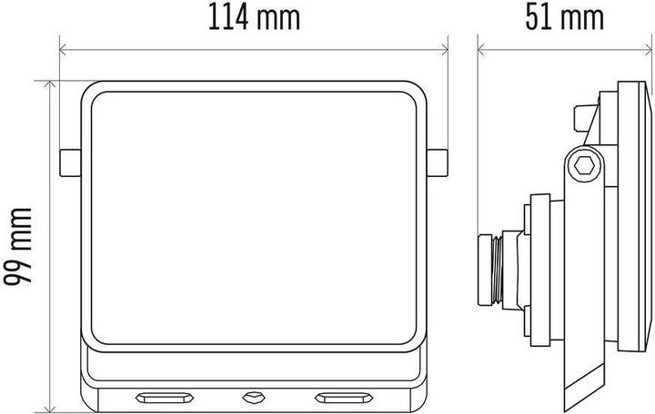 Produktbild Emos LED Flutlicht ILIO, 10,5W (950 lm, IP65)