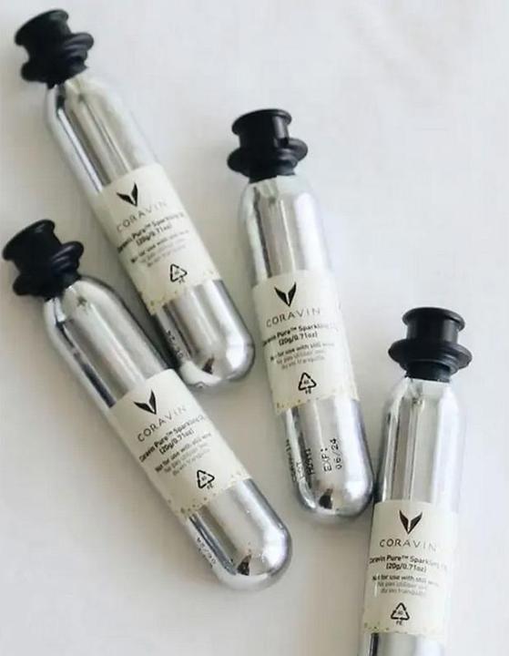 Immagine prodotto Coravin Cartucce di CO2 frizzanti 6 pezzi (Chiusura per il vino)