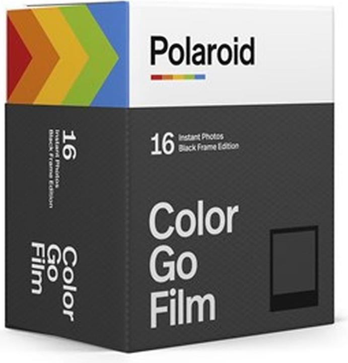Polaroid Color Film Go Black Frame Edition Double Pack (Polaroid Go)