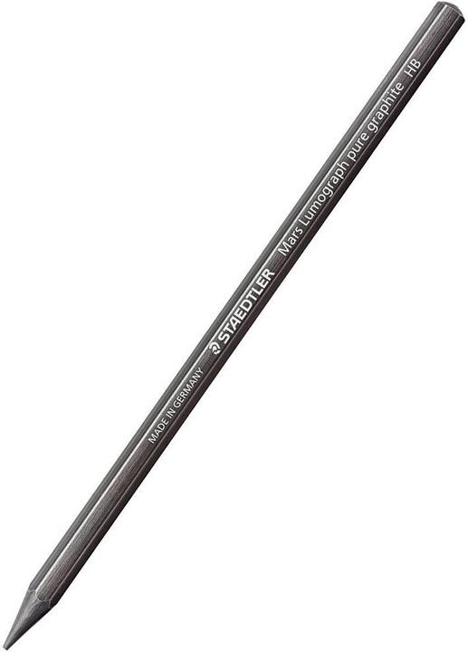 Produktbild Staedtler Mars Lumograph pure graphite 100G Vollgraphitstifte (2 mm, 5B, 6B, 2B, 7B, 4B, 3B, 8B, 12 x)
