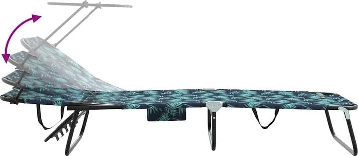 Actual product image vidaXL Klappliege (190 cm)