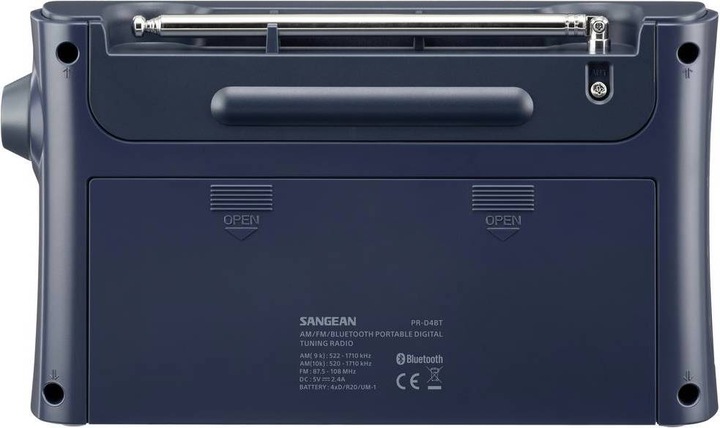 Produktbild Sangean PR-DA BT Tischradio, Dark Blue (FM, MW, LW, KW, Bluetooth)