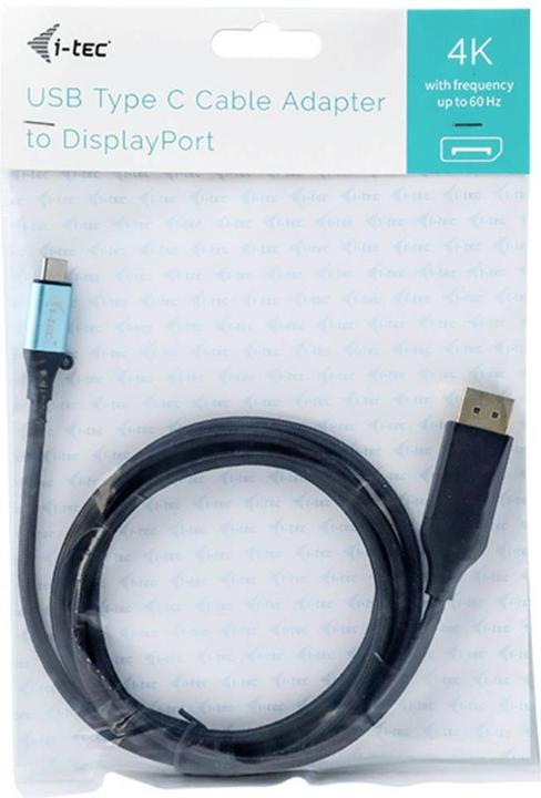 Produktbild i-tec USB Typ C — DisplayPort (Thunderbolt 3, 150 cm)