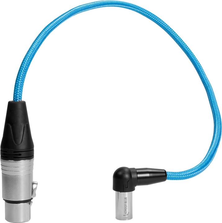 Immagine prodotto Kondor Blue Mini XLR a XLR ad angolo retto da 17" per 6K Pro/C70 (1 m, Specifiche del dispositivo)