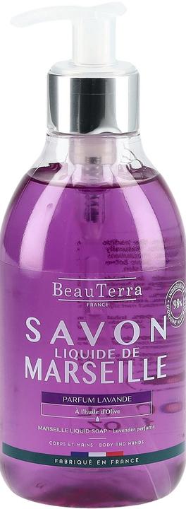 Immagine prodotto BeauTerra Sapone liquido Marsiglia Lavanda Fl 300 ml (Sapone liquido, 300 ml)