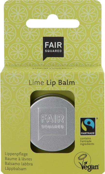 Actual product image Fair Squared Lip Balm Lime Fresh (Lip Care Stick)