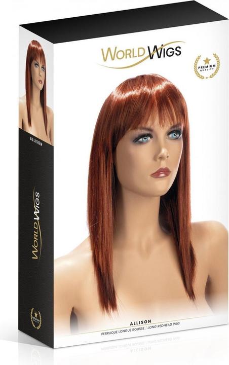 Actual product image World Wigs Perruque Allison rousse