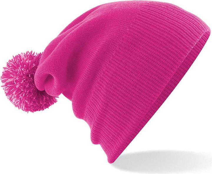 Actual product image Beechfield Junior winter hat Duo Snowstar schoolwear (One size)