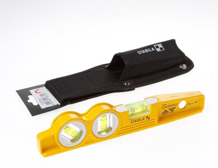 Produktbild Stabila Wasserwaagen Type 81 SV REM W45 Torpedo (25 cm)