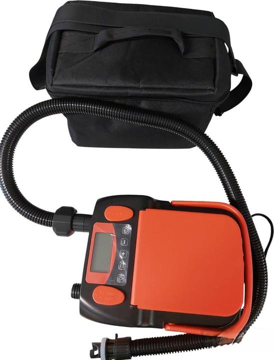 Image du produit Jilong Pompe électrique à double effet avec batterie rechargeable.