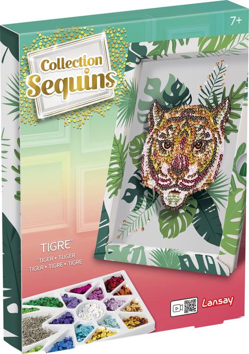 Immagine prodotto Lansay Arte della tigre in paillettes