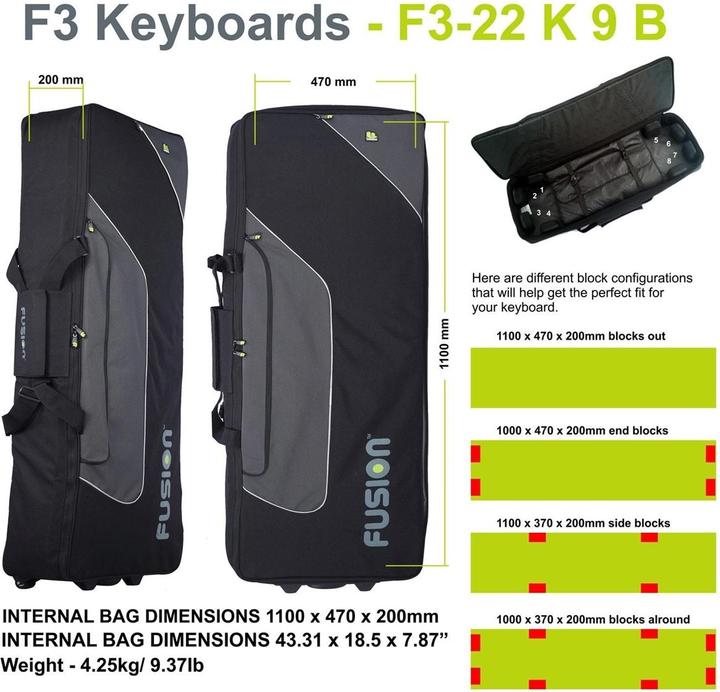 Image du produit Fusion Sac pour clavier 09 (Clavier)