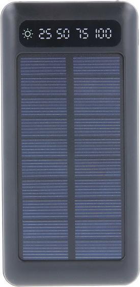 Produktbild Setty Solarstrombank SLR-100 10000 mAh schwarz (10000 mAh, 17 W, 37 Wh)