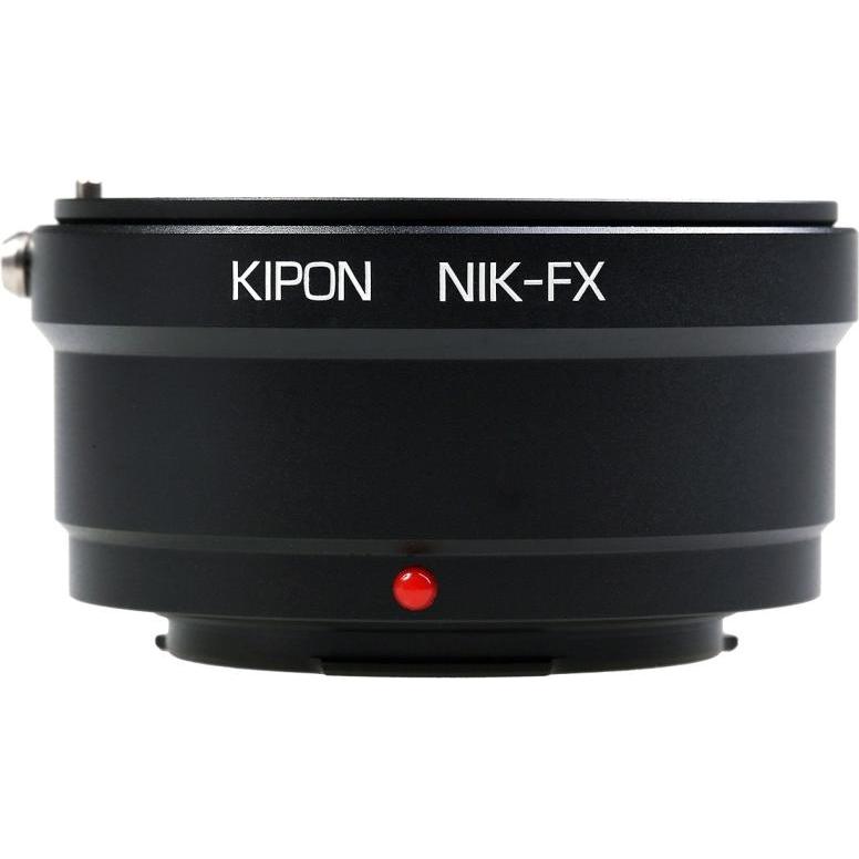 Kipon Adapter für Nikon F auf Fuji X, Objektivadapter, Schwarz
