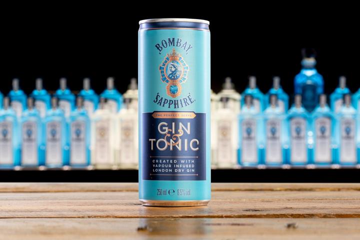 Actual product image Bombay Gin & Tonic (1 x 25 cl)