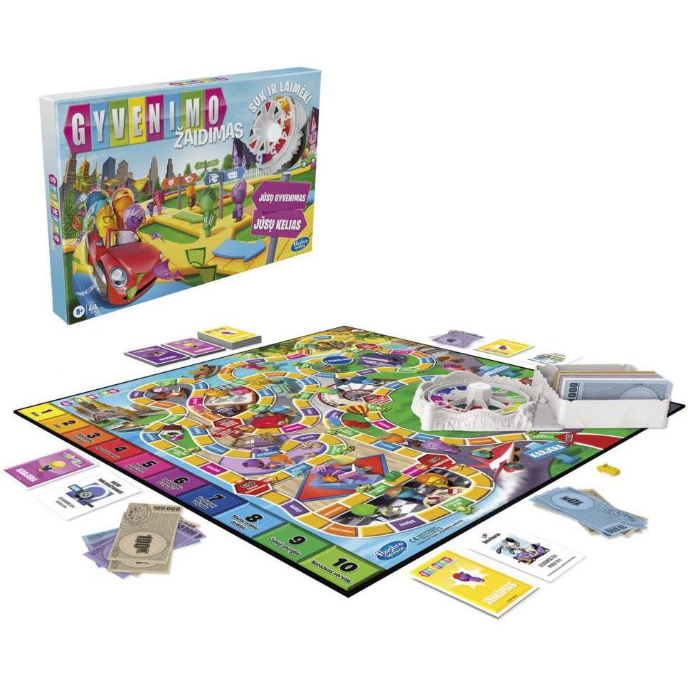 Thumbnail - Hasbro Game of Life (English) (Litauisch)