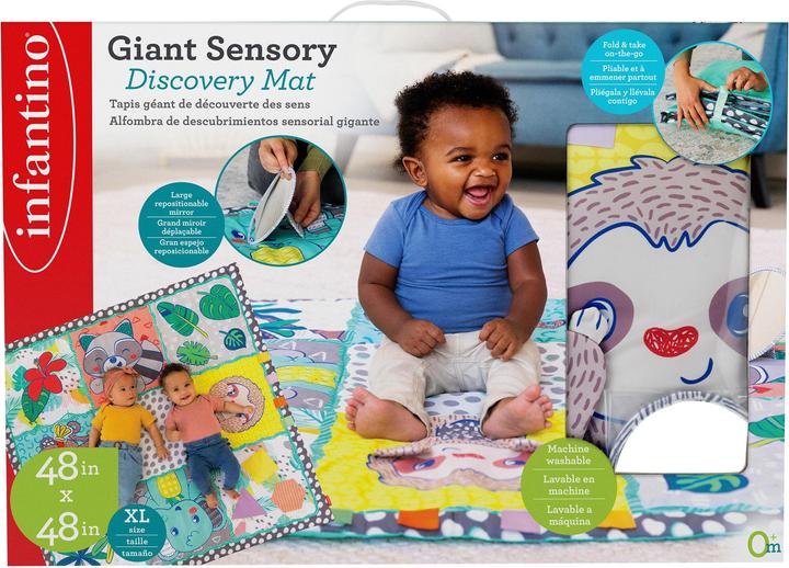 Immagine prodotto Infantino Un grande tappeto di scoperta (120 x 120 cm)