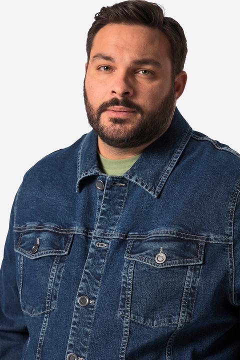 Produktbild John F. Gee Jeansjacke, stonewashed, Knopfleiste, bis 84/86 (80)