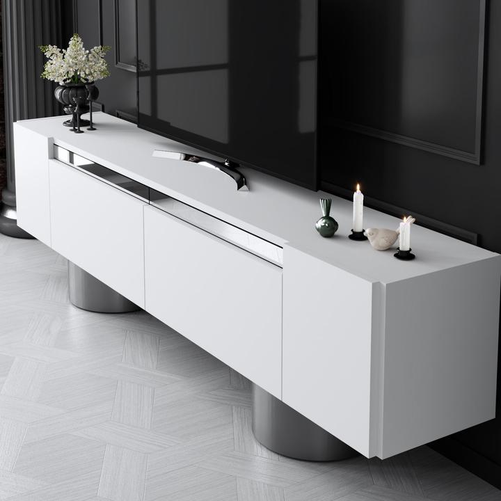 Produktbild Skye Decor Bohem Silver TV Stand (180 x 50 x 30 cm)