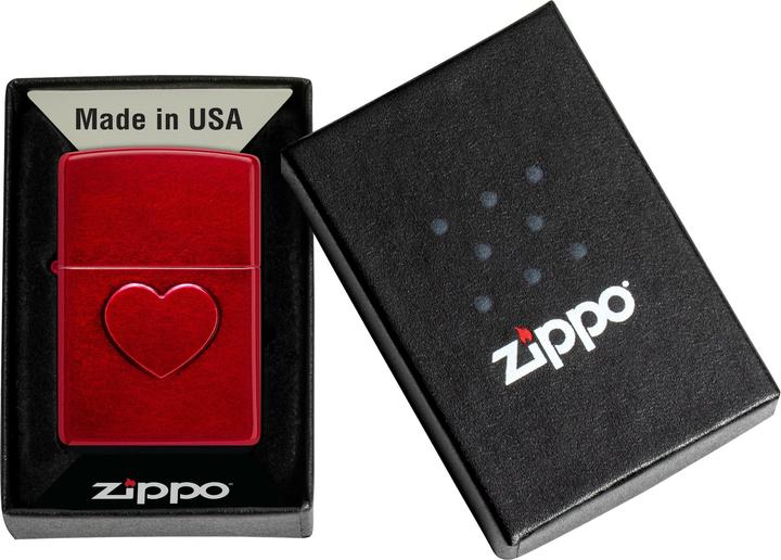 Actual product image Zippo Herz in Rot