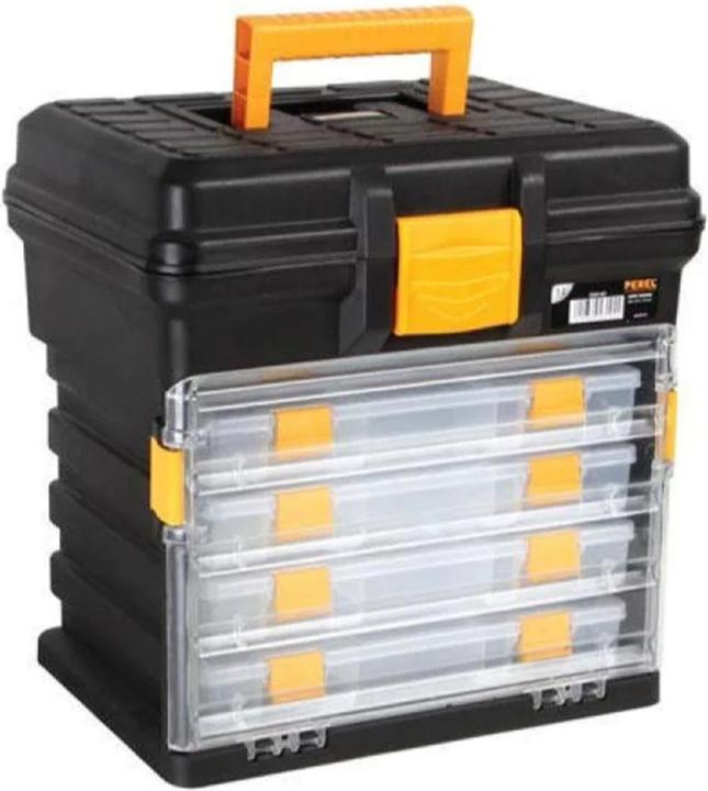 Actual product image Perel Toolbox 4 compartments (1 Piece)