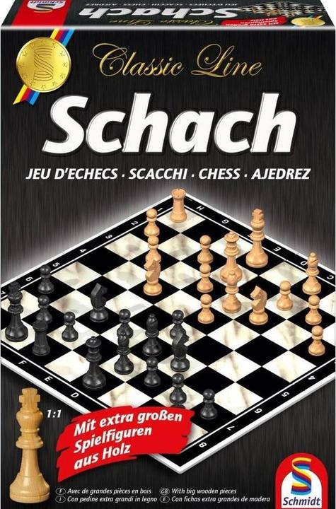 Actual product image Schmidt Spiele Chess Classic Line