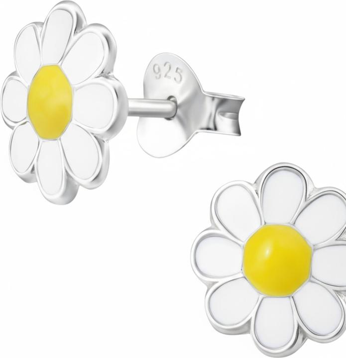 Immagine prodotto Maxte Kinder- Silber-Blume mit Epoxy (Argento, Argento 925)
