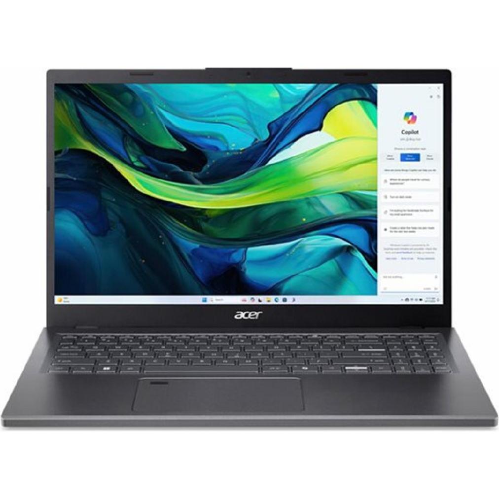 Acer Aspire 15 (15.60", AMD Ryzen 5 8640HS, 16 GB, 512 GB, DE), Notebook, Grau