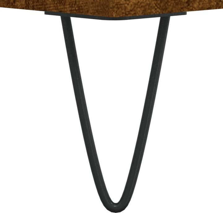 Actual product image VidaXL Plattenschrank Räuchereiche 84,5x38x89 cm Holzwerkstoff