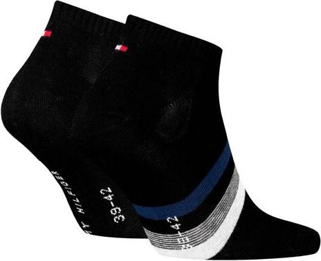 Produktbild Tommy Hilfiger Socken Söckchen 2P Schwarz (2er Pack, 39 - 42)