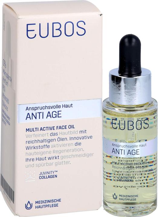 Actual product image Eubos ANTI AGE Multi Active Face Oil, 30 ml OEL (Body oil, 30 ml)