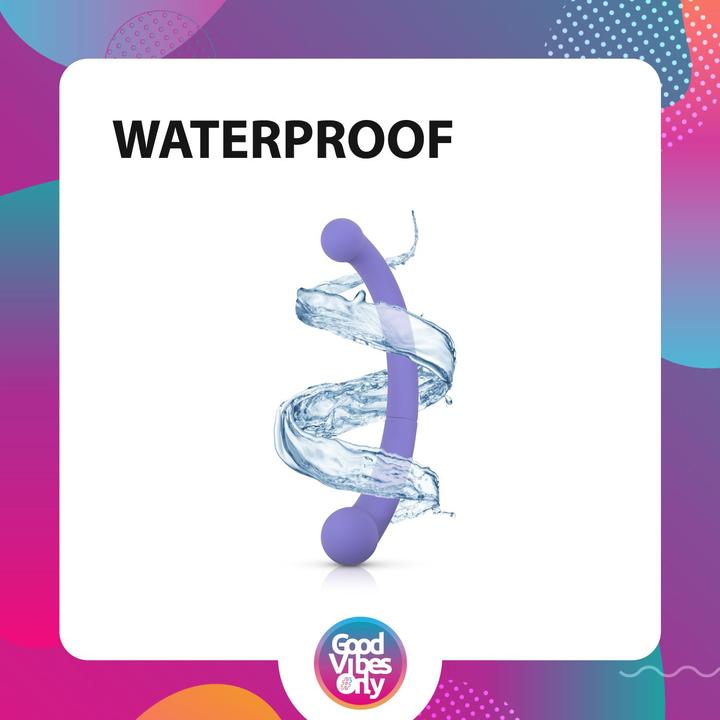 Actual product image Good Vibes Only Doppelter Vibrator Jane Lila