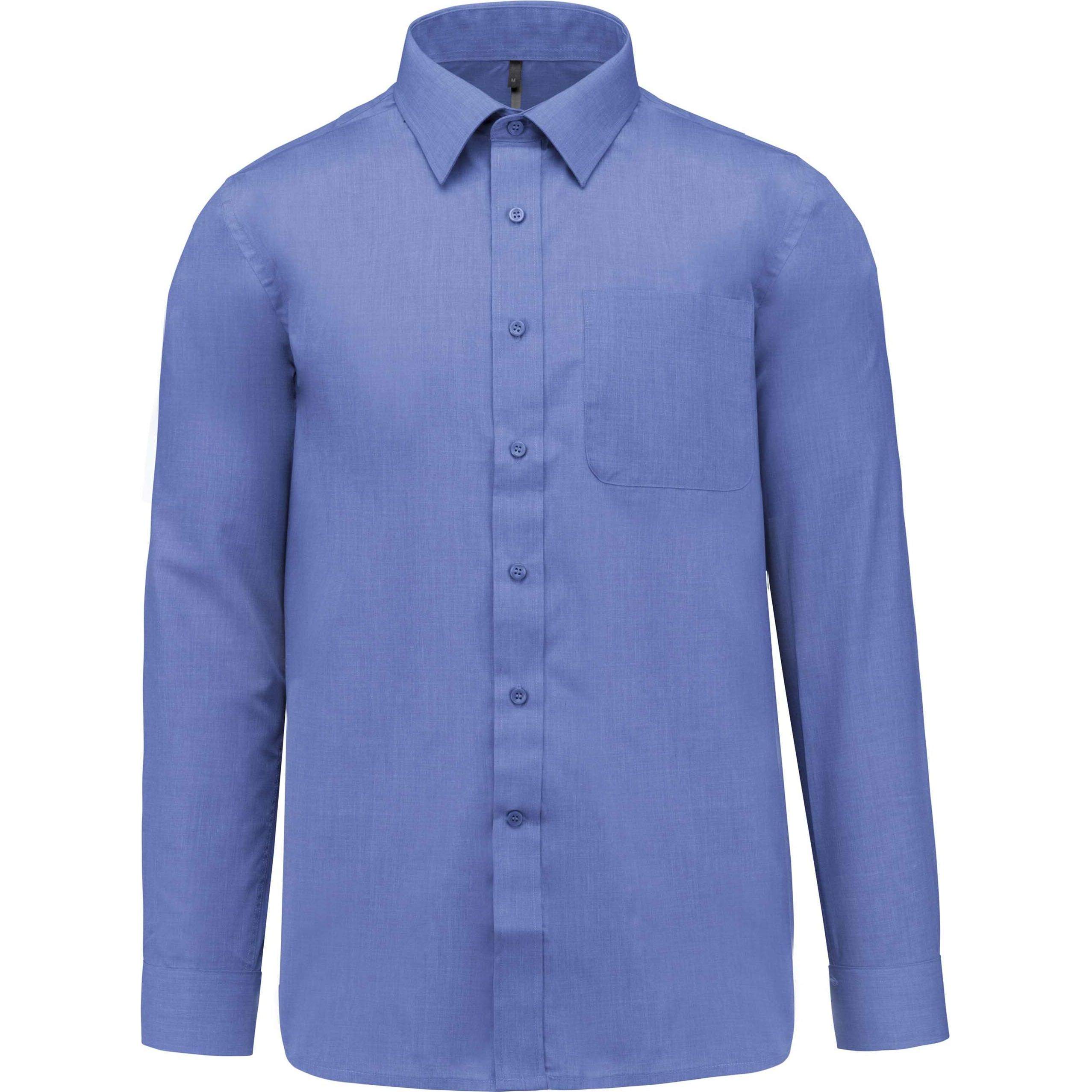 Kariban, Herren, Hemd, Jofrey, Blau, (M)