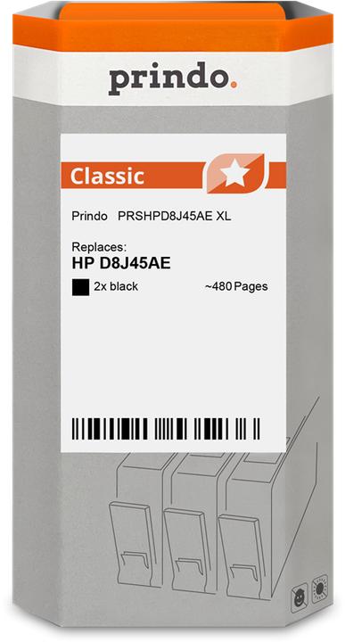 Produktbild Prindo kompatibel mit HP 301 (BK)