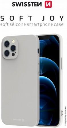 Swissten Soft Joy Coque pour iPhone 13 Pro - Gris pierre (Apple iPhone 13 Pro)
