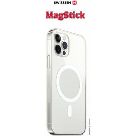 Swissten Clear Jelly MagStick iPhone 11 Pro Transparent Cover (Apple iPhone 11 Pro), Smartphone Hülle, Transparent