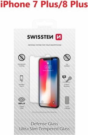 Productafbeelding Swissten Gehard glas voor iPhone 7/8 Plus (Apple iPhone 8 Plus, Apple iPhone 7 Plus)
