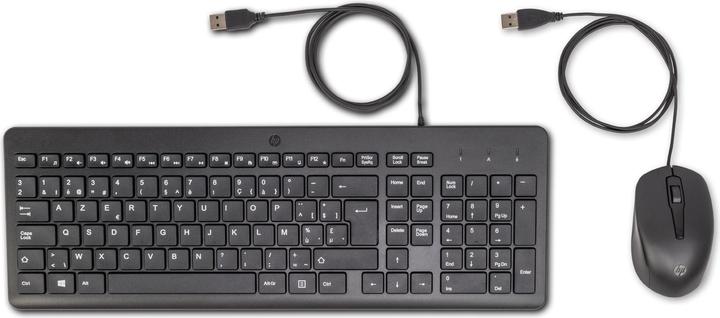 Actual product image HP 150 WIRED MOUSE/KB COMBO BEL 240J7AA#AC0 AZERTY BE (Cable)