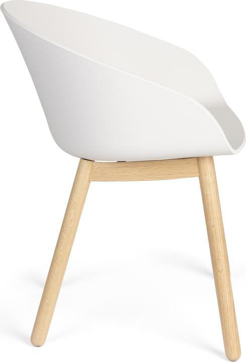 Produktbild Zuiver Void Armchair Oak Milk White