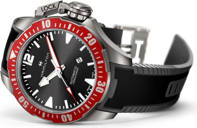 Produktbild Hamilton Khaki Navy Frogman Titanium (Analoguhr, 46 mm)