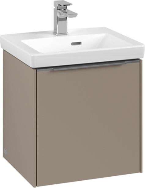 Produktbild Villeroy & Boch Subway 3.0, Waschbeckenunterschrank, 423x429x378 mm, 1 Tür Anschlag (Scharnier) lin