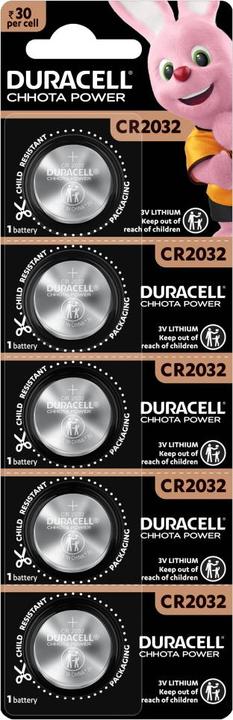 Duracell Lithium (5 pcs., CR2016, 110 mAh)