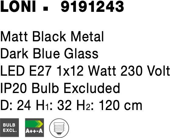 Produktbild Nova Luce Loni (E27)